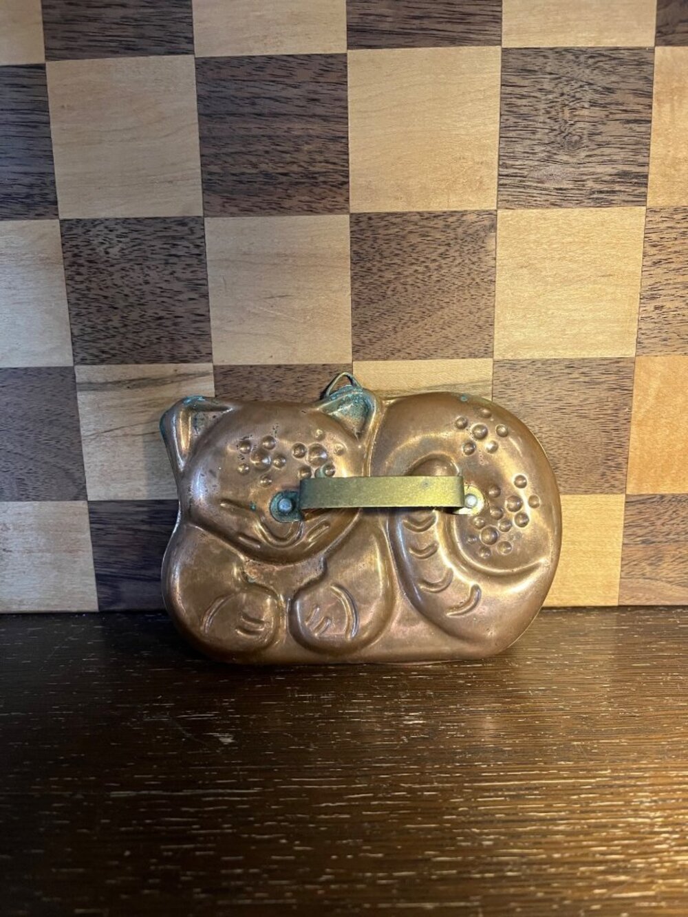 Cat Copper Cookie Cutter